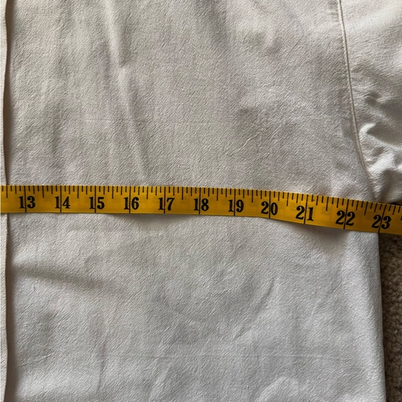 Vintage Cream Button Down Golf Embroidered Detail 100% Cotton Preppy Women’s L - Picture 6 of 7